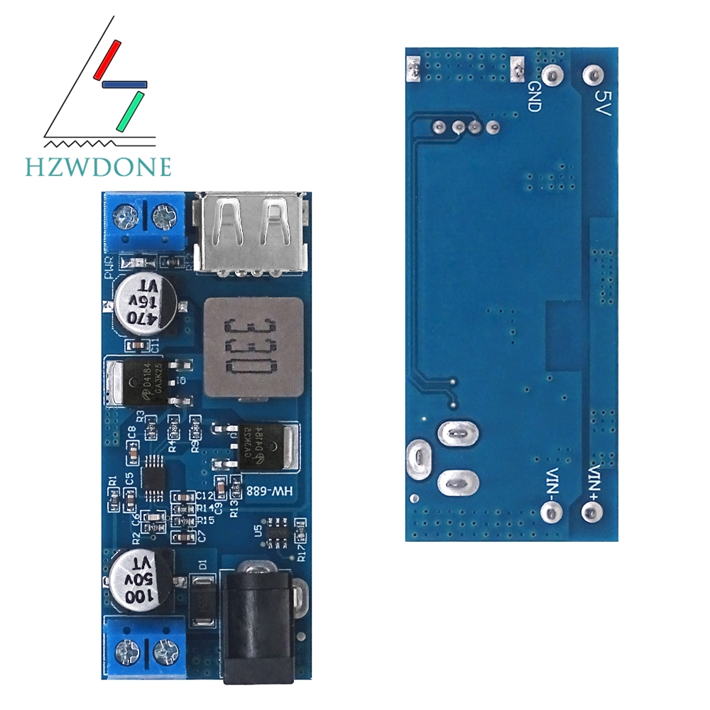 Devkitc - DC-DC 24V/12V için 5V 5A adım