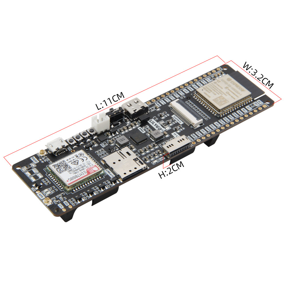 Lolin S3 - LILYGO T-SIM7080G-S3 ESP32-S3 Cat-M NB-IoT TF