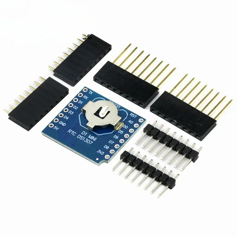 Wemos D1 Mini - 10 adet RTC DS1307 gerçek zamanlı