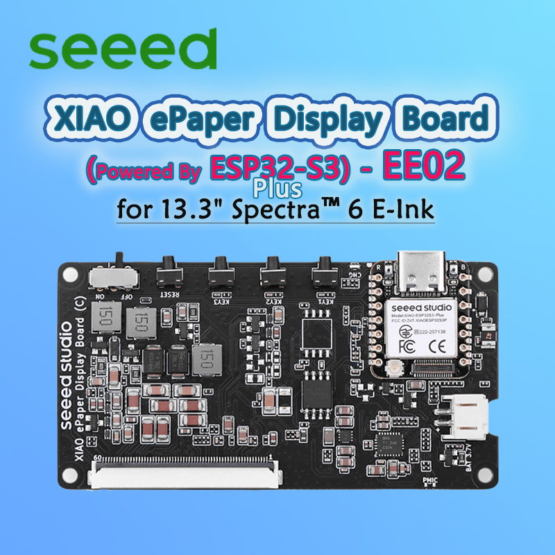 Doit Esp32 - Seeed XIAO E-Kağıt Ekran Kartı EE02,