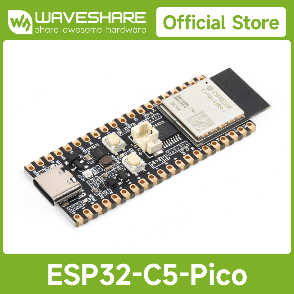 Waveshare Esp32 - Waveshare ESP32-C5 çift bantlı Wi-Fi 6