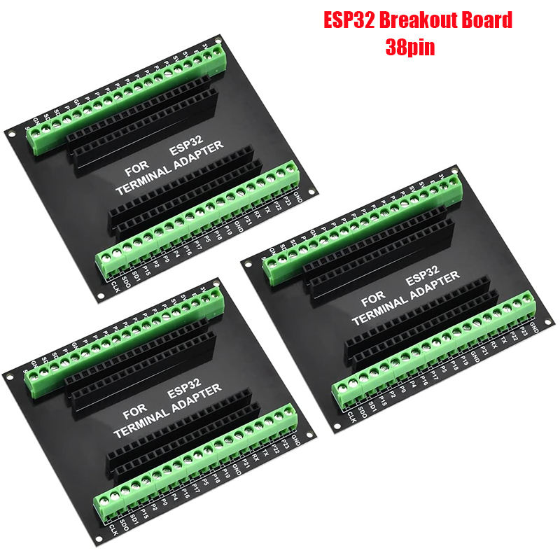 Nodemcu 32S - 3 adet 38PIN ESP32 kesme panosu,