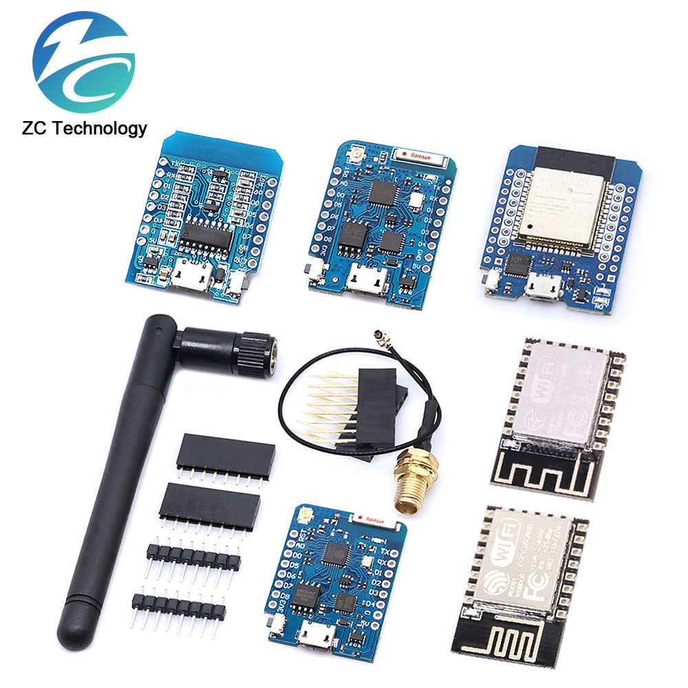 Wemos D1 - ESP8266 ESP-12 ESP-12F ESP32 CH340G CH340