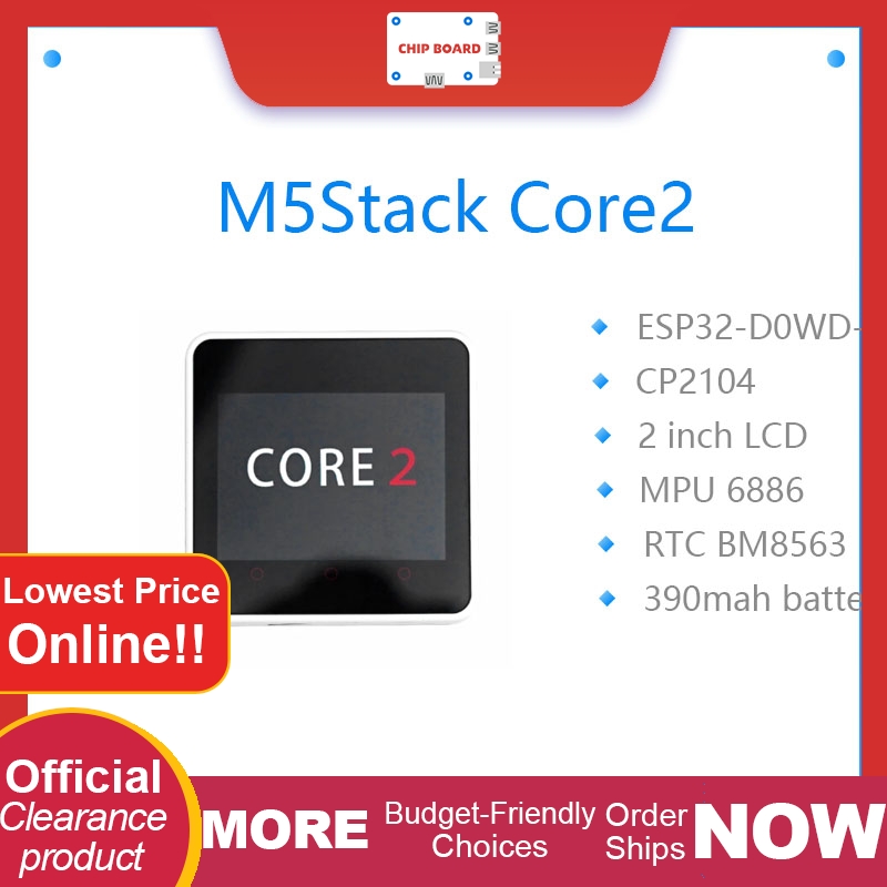 M5Stack Core2 - M5Stack Core2 ESP32 IoT Geliştirici Kiti: