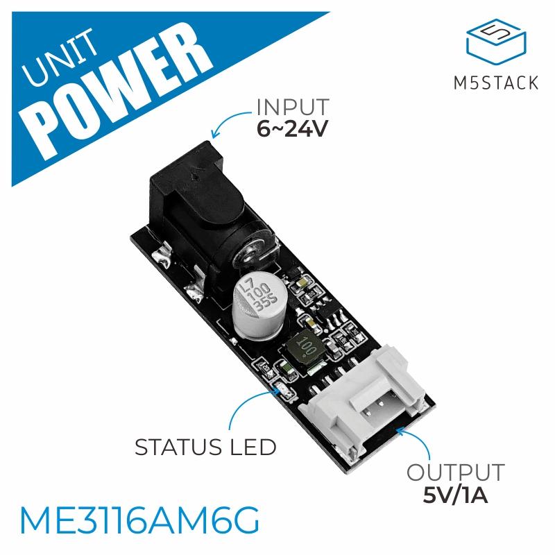 M5Stack - M5Stack Resmi 5V Buck Dönüştürücü Ünitesi