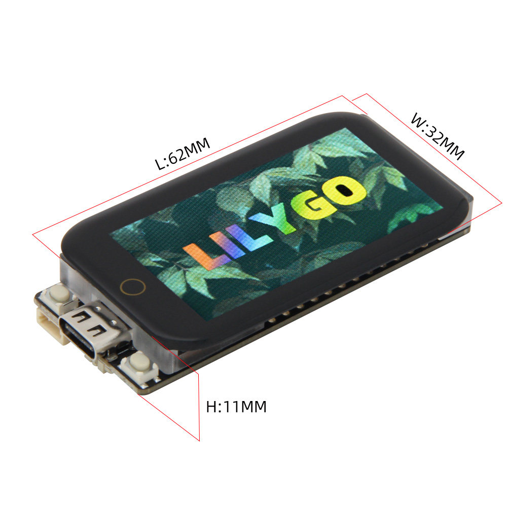 Ttgo T Watch - LILYGO T-Display-S3 Dokunmatik Versiyon 1.9 İnç