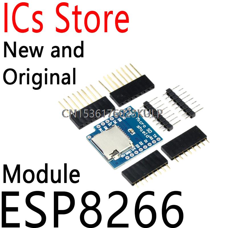 Wemos D1 Mini - Mikro SD Kart Kalkanı WeMos D1