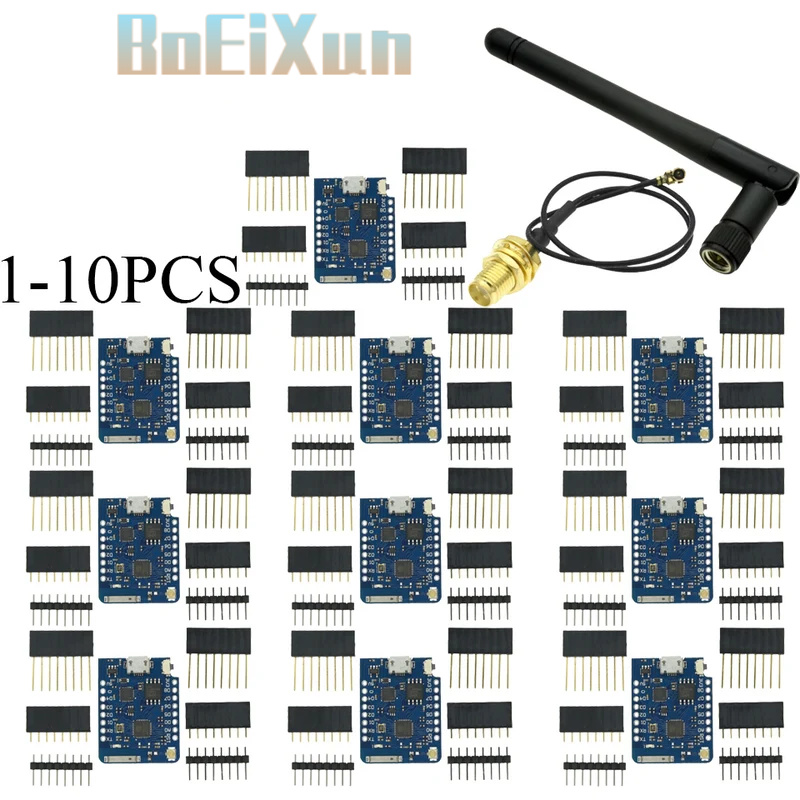 1-10 adet WEMOS D1 Mini Pro ES - D1 Mini Pro incelemesi ve fiyatı