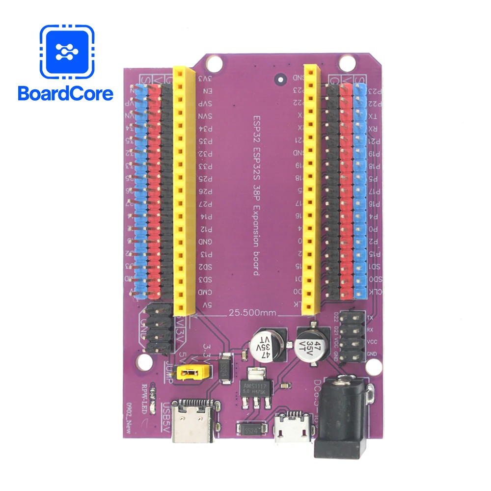 ESP32S 38Pin Genişletme Kartı  - Nodemcu 32S incelemesi ve fiyatı