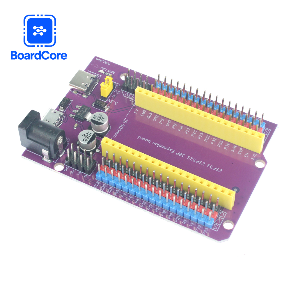 ESP32S 38Pin Genişletme Kartı  - Nodemcu 32S incelemesi ve fiyatı
