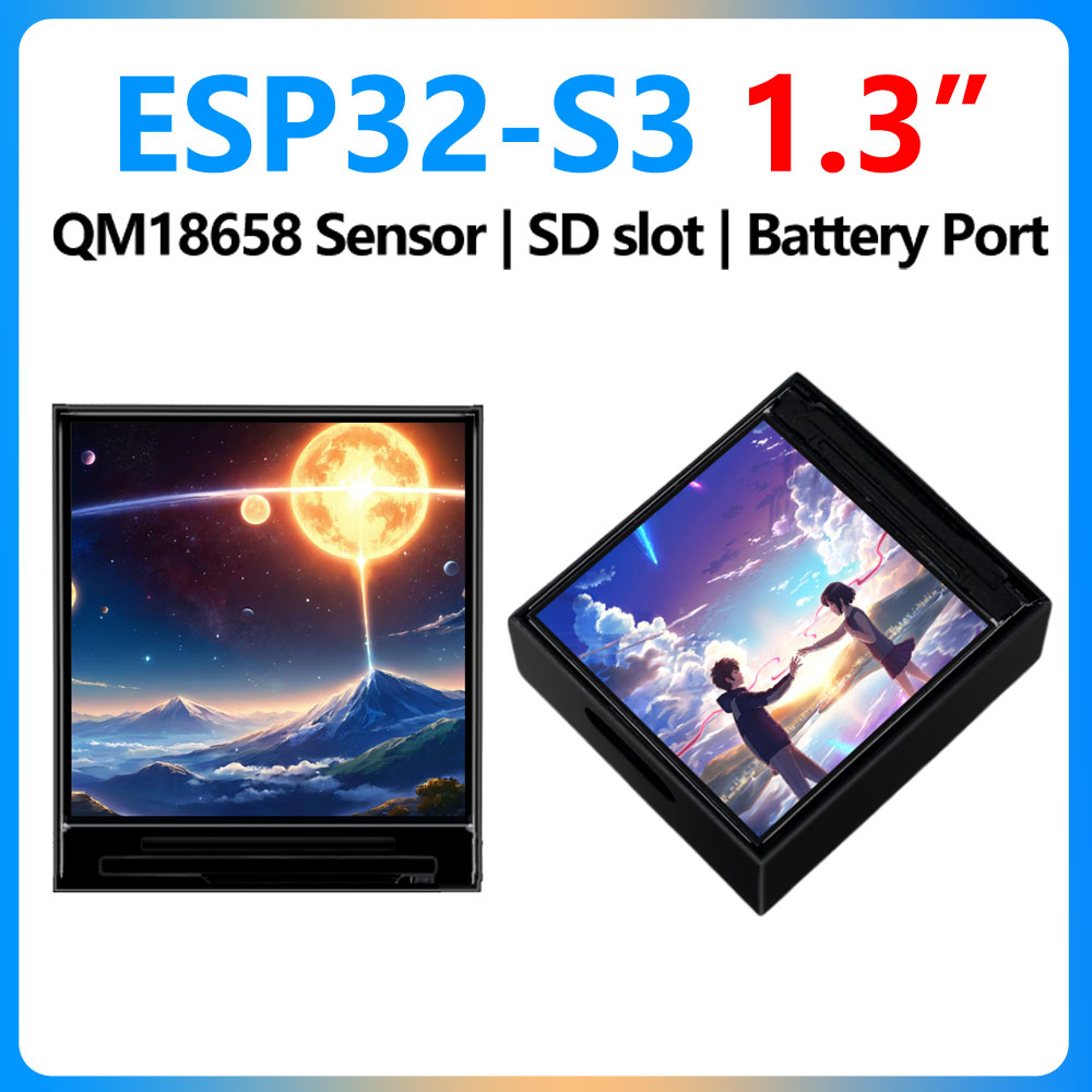 Waveshare ESP32-S3 1.3 inç LCD - Lolin S3 incelemesi ve fiyatı