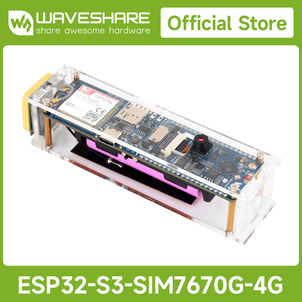 Waveshare ESP32-S3 SIM7670G 4G - Lolin S3 incelemesi ve fiyatı