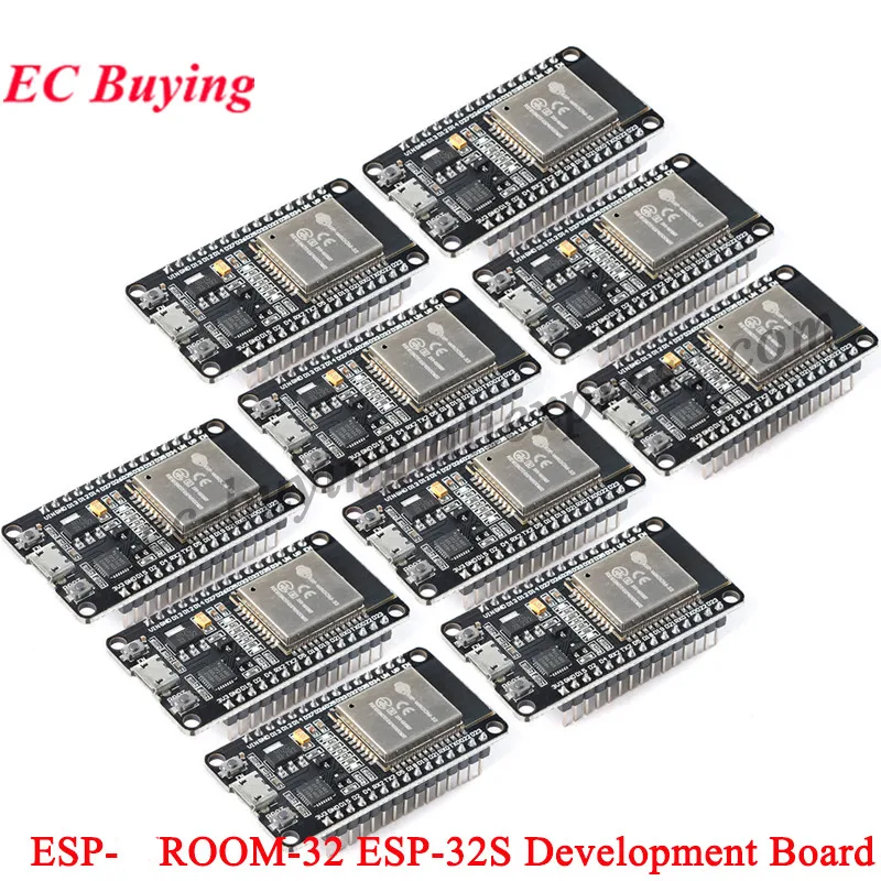 10 adet/1 adet ESP32-WROOM-32  - Nodemcu 32S incelemesi ve fiyatı
