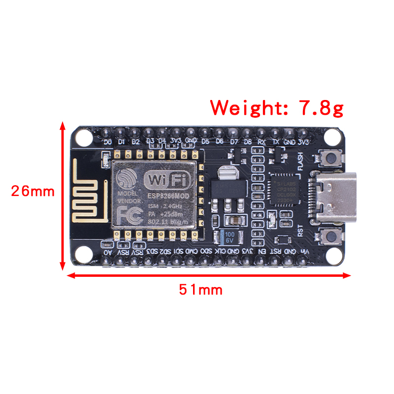 Kablosuz modülü NodeMCU CP2102 - Nodemcuv2 incelemesi ve fiyatı