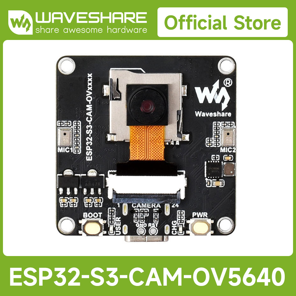 Waveshare ESP32-S3 AIoT Kamera - Lolin S3 incelemesi ve fiyatı