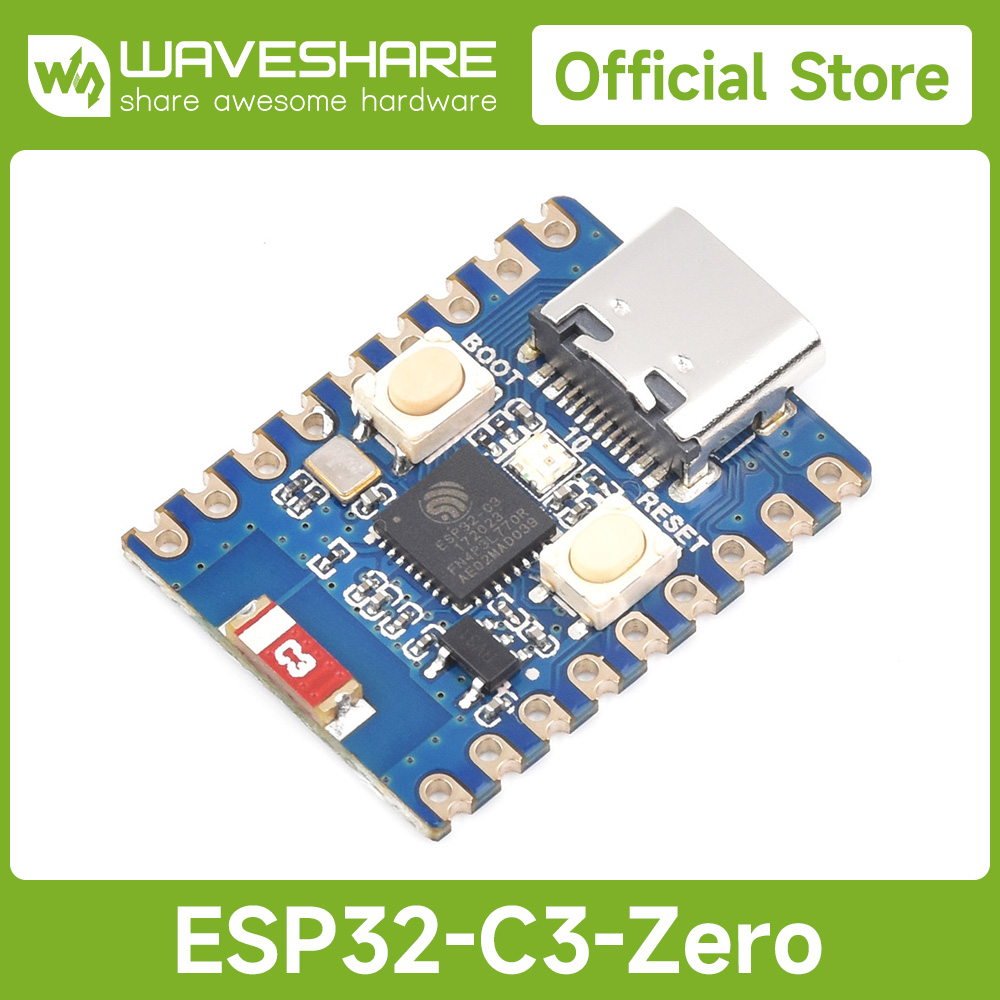 Waveshare ESP32-C3 Zero Mini G - Waveshare Esp32 incelemesi ve fiyatı