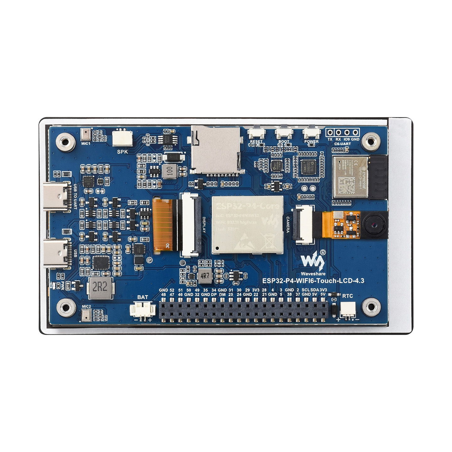 Waveshare ESP32-P4-WIFI6 4,3 i - Waveshare Esp32 incelemesi ve fiyatı