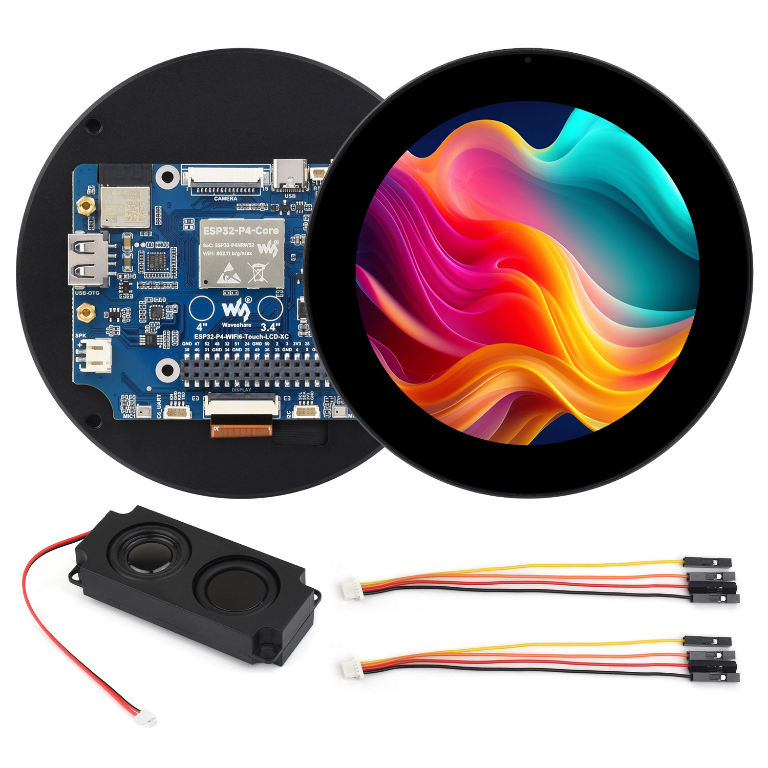ESP32-P4 3,4/4 İnç Yuvarlak Do - Doit Esp32 incelemesi ve fiyatı