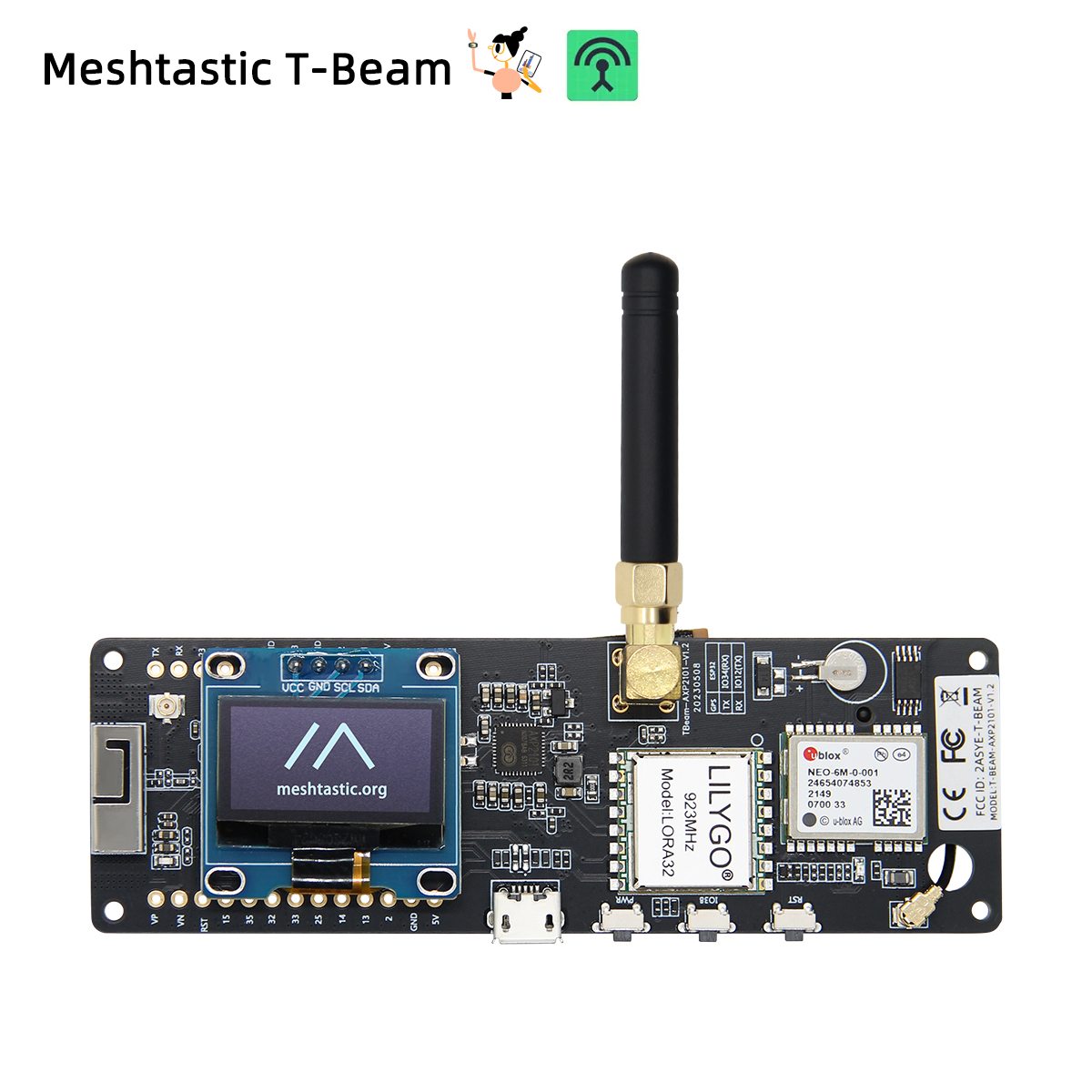 LILYGO® TTGO Meshtastic T-Beam - Ttgo Tdisplay incelemesi ve fiyatı
