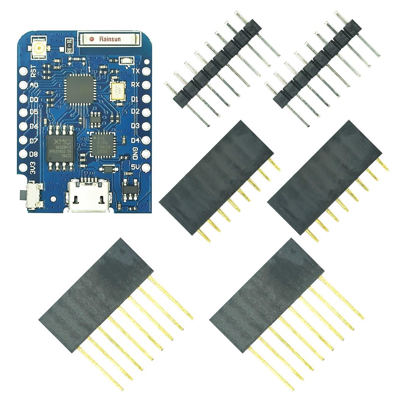 WEMOS D1 Mini Pro için Harici  - D1 Mini Pro incelemesi ve fiyatı