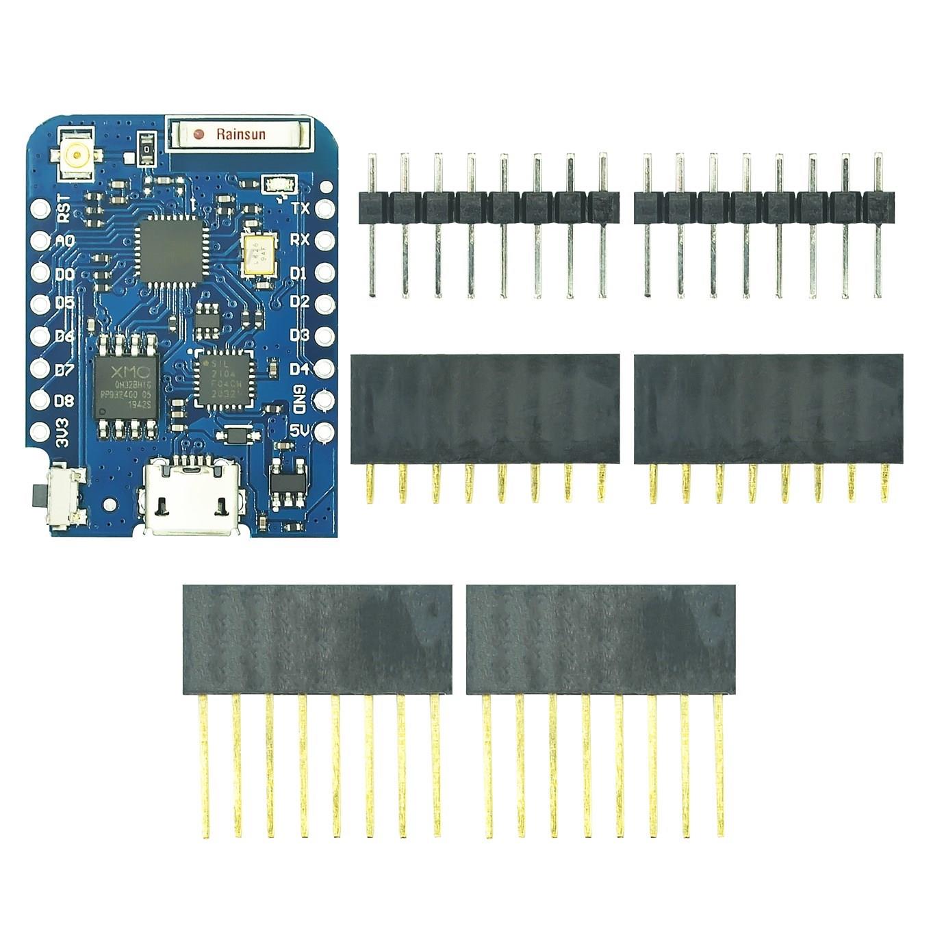 WEMOS D1 Mini Pro için Harici  - D1 Mini Pro incelemesi ve fiyatı