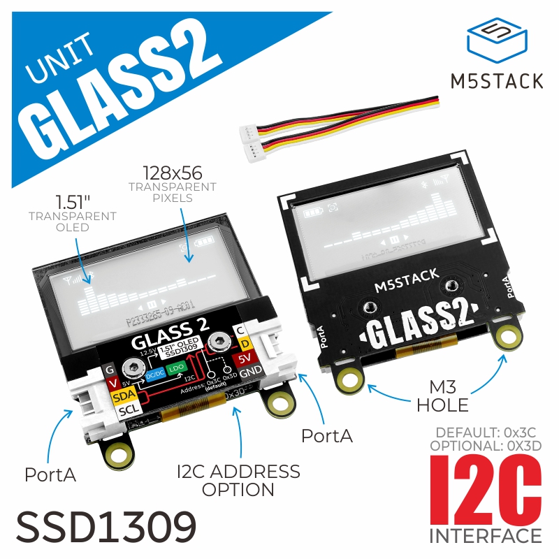 1,51 inç Şeffaf OLED'li M5Stac - M5Stack Core2 incelemesi ve fiyatı