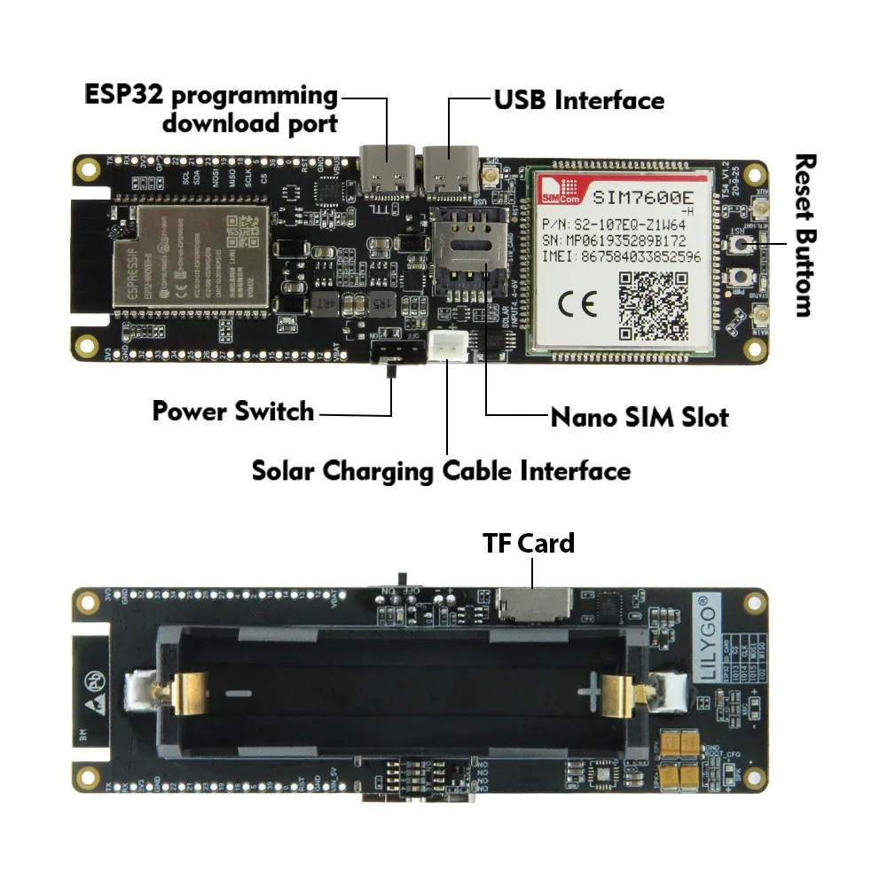STOKTA LILYGO T-SIM7600G-H R2  - Doit Esp32 incelemesi ve fiyatı