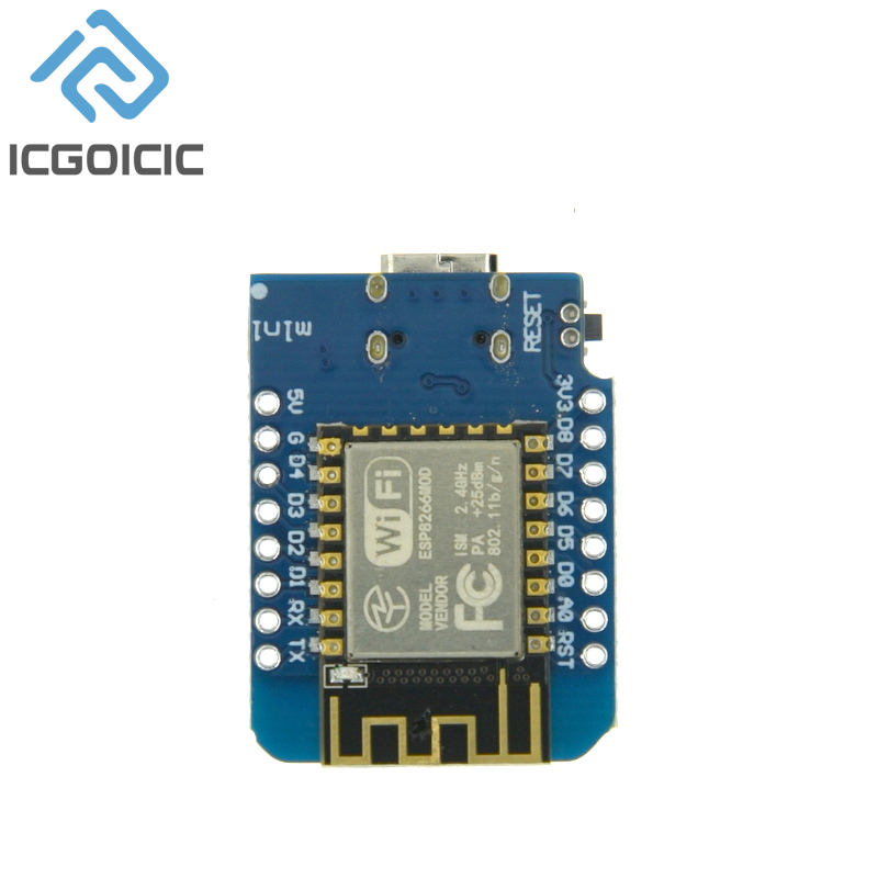 D1 mini-mini NodeMcu 4M bayt L - Wemos D1 incelemesi ve fiyatı