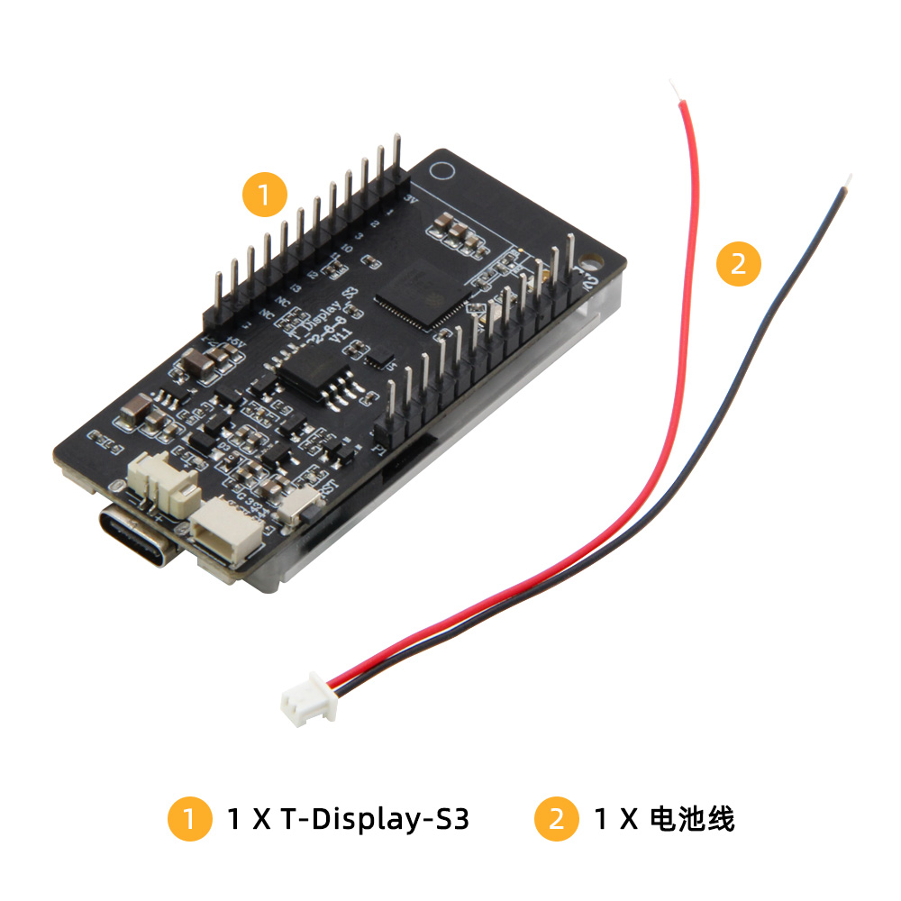 LILYGO T-Display-S3 1.9 İnç LC - Lolin S3 incelemesi ve fiyatı