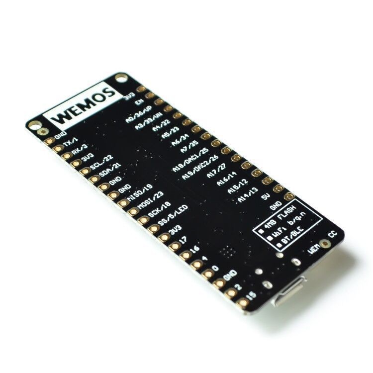 Wemos D1 V1 0 0 ESP32 WiFi Blu - Wemos D1 incelemesi ve fiyatı